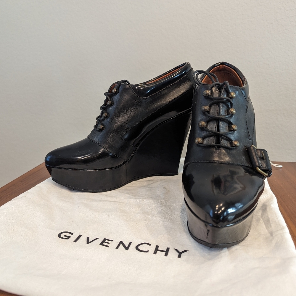 Givenchy Wedge Booties Size 8 - Picture 2 of 10